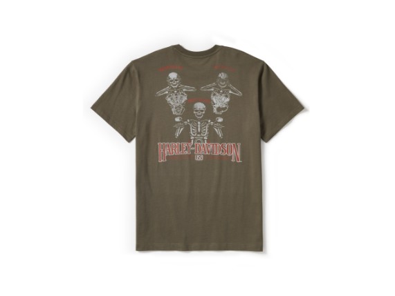 96480-25VM/000L, T-SHIRT HARLEY SEE NO EVO GRAPHIC