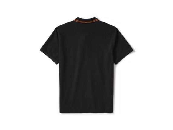 96483-25VM/000L, POLOSHIRT HARLEY BAR & SHIELD SOLID