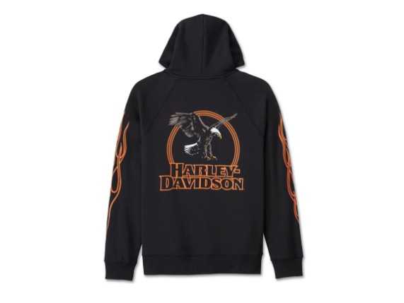 96519-24VM/000L, SWEATER HARLEY RISING EAGLE HOODIE