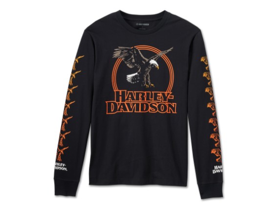 96530-24VM/000L, LONGSLEEVE HARLEY RISING EAGLE