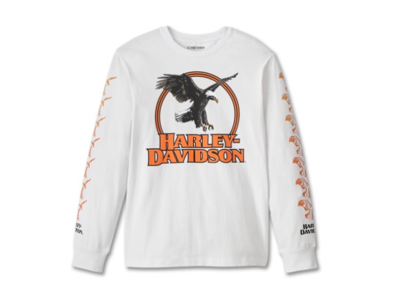 96531-24VM/000L, LONGSLEEVE HARLEY RISING EAGLE
