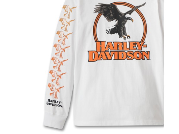 96531-24VM/000L, LONGSLEEVE HARLEY RISING EAGLE