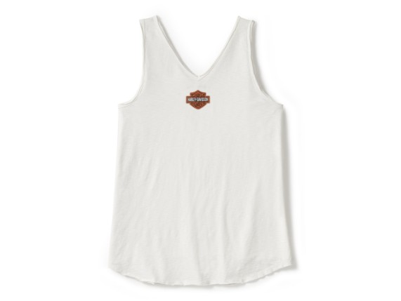 96536-25VW/002L, TANK TOP HARLEY ESSENTIAL V DRAPEY