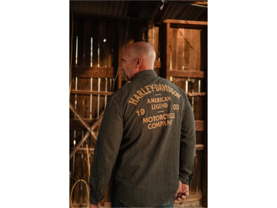 96537-26VM/000L, HEMD HARLEY AMERICAN CLASSIC