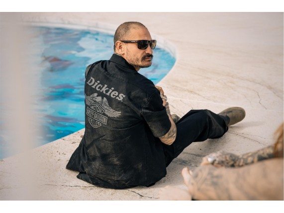 96574-25VM/000L, HEMD HARLEY DICKIES