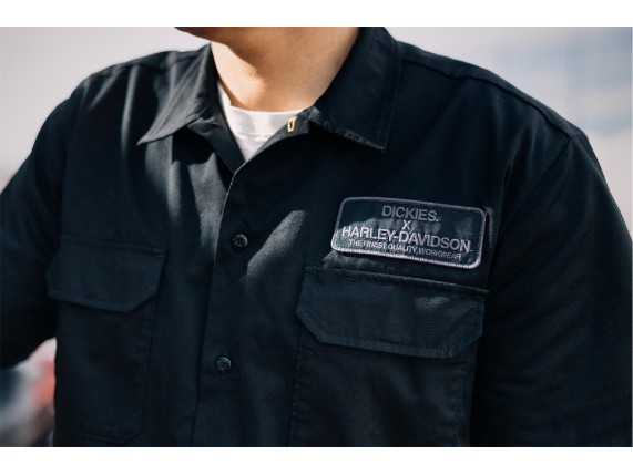 96574-25VM/000L, HEMD HARLEY DICKIES