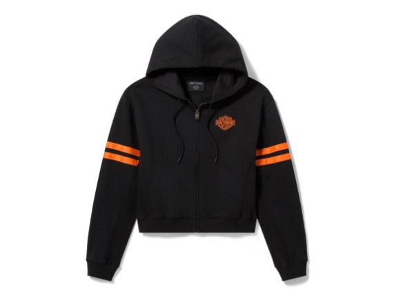 96575-26VW/000L, SWEATER HARLEY FULL ZIP HOODIE