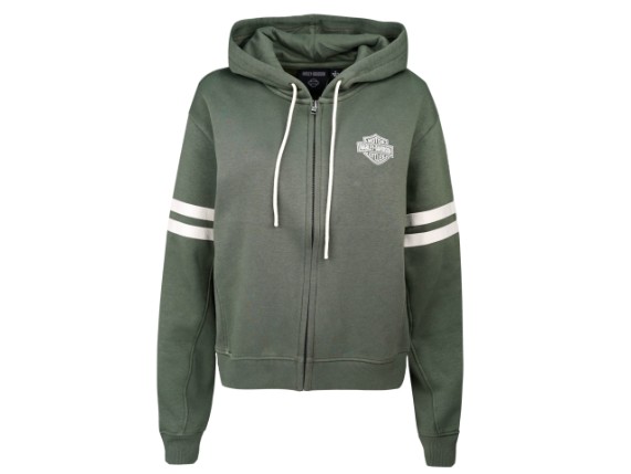 96576-26VW/000L, SWEATER HARLEY FULL ZIP HOODIE