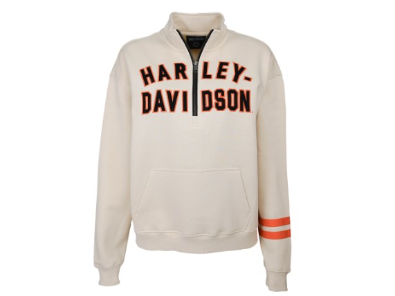 96604-26VW/000L, SWATER HARLEY 3/4 ZIP FLEECE CREW