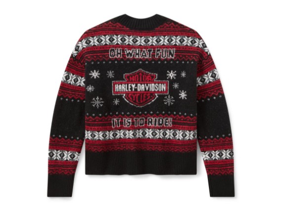 96630-26VW/000L, SWEATER HARLEY OH WHAT FUN IT IS TO