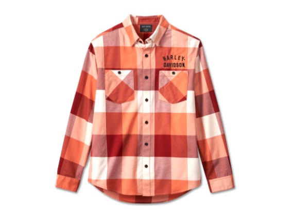 96634-23VM/000L, HEMD HARLEY STAPLE BOX PLAID SHIRT