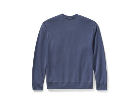 96711-25VM/000L, SWEATER HARLEY H-D WASHED CREWNECK