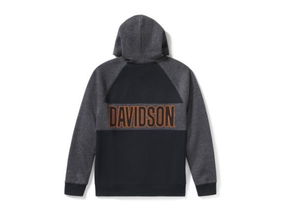 96714-25VM/000L, SWEATER HARLEY BAR FONT COLORBLOCK