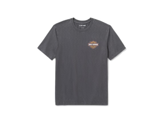 96719-25VM/000L, T-SHIRT HARLEY SOFTAIL SUNSET TEE