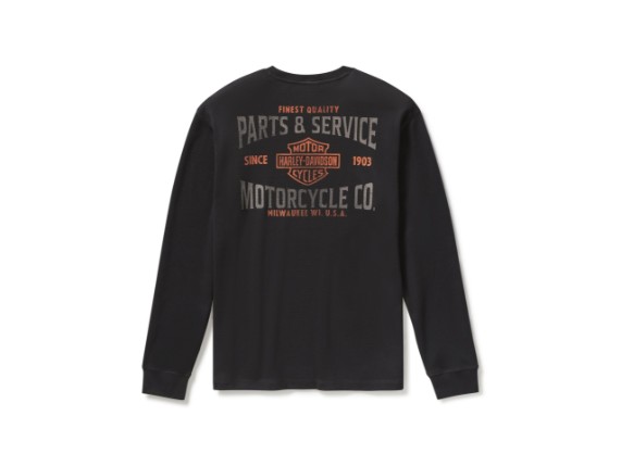 96724-25VM/000L, LONGSLEEVE HARLEY PARTS & SERVICE