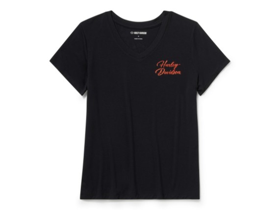 96767-25VW/000L, T-SHIRT HARLEY ESSENTIAL BLING