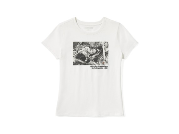 96768-25VW/000L, T-SHIRT HARLEY ARCHIVE PHOTO TEE