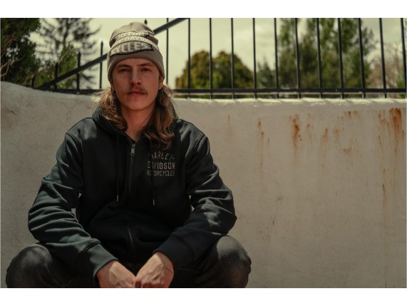 96783-25VM/000L, SWEATER HARLEY PLAID LINED ZIP