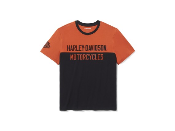 96797-25VM/000L, T-SHIRT HARLEY ESSENTIAL COLORBLOCK