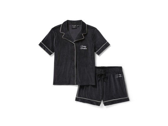 96825-25VW/000L, SCHLFANZUG HARLEY VELOUR PAJAMA