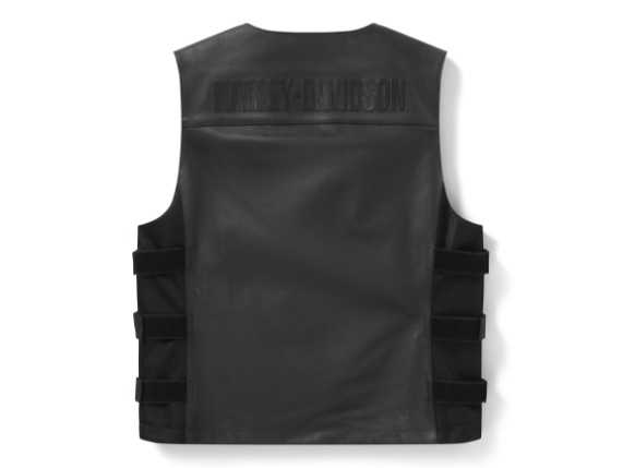 97002-26VM/000L, WESTE HARLEY TACTICAL LEATHER VEST