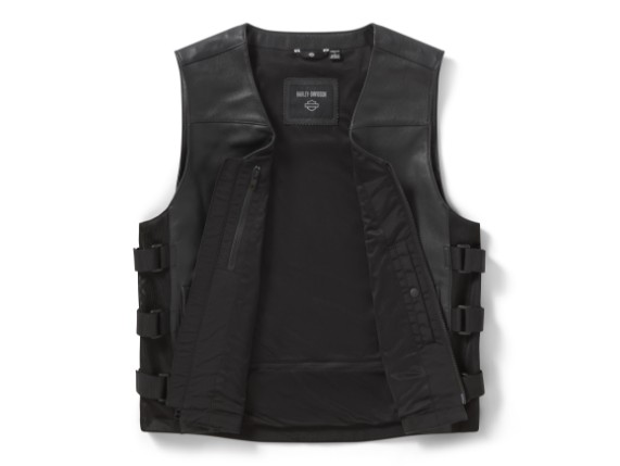 97002-26VM/000L, WESTE HARLEY TACTICAL LEATHER VEST