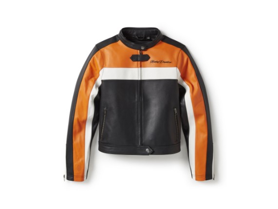 97012-25VW/000L, JACKE HARLEY ESSENTIAL MOTO BLOCKED