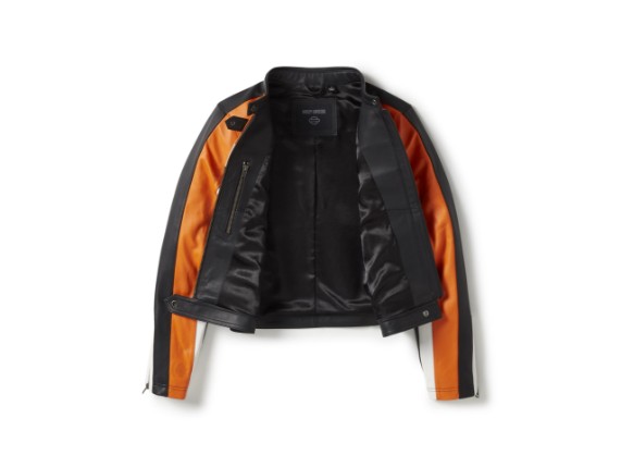 97012-25VW/000L, JACKE HARLEY ESSENTIAL MOTO BLOCKED