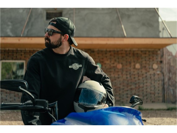 97132-25VM/000L, SWEATER HARLEY DEFLECTOR RIDING