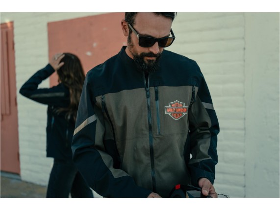97133-25VM/000L, TEX JACKE HARLEY WATERPROOF