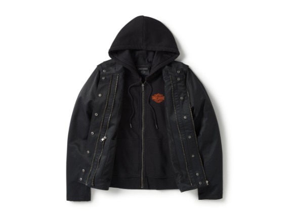 97417-25VW/000L, TEX JACKE HARLEY MISS ENTHUSIAST
