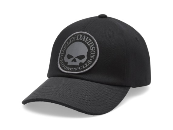 97635-26VM/000L, CAP HARLEY WILLIE G SKULL SOFTAIL