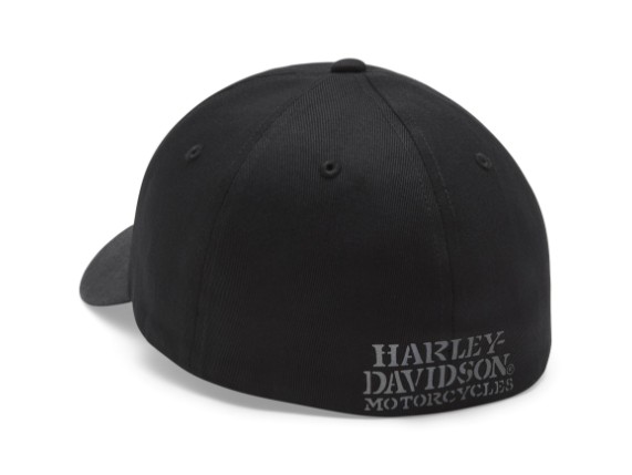 97635-26VM/000L, CAP HARLEY WILLIE G SKULL SOFTAIL