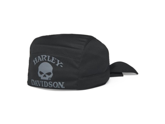 97686-22VM/000L, HARLEY SKULLY HOOFDDOEK