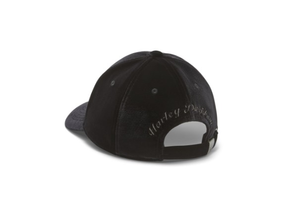 97778-25VW, CAP HARLEY VELOURS BAL PET