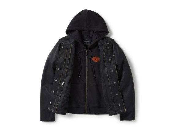 98059-25VW/000L, JACKE HARLEY MISS ENTHUSIAST 3-IN-1