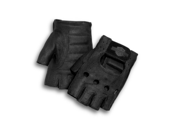 98150-94VM/000L, HANDSCHUH HARLEY FINGERLESS PIGSKIN