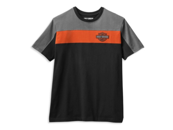 99064-21VM/000L, T-SHIRT HARLEY COPPERBLOCK LOGO TEE