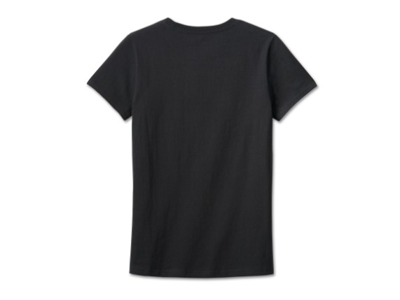 99095-24VW/000L, T-SHIRT HARLEY BAR & SHIELD LADY
