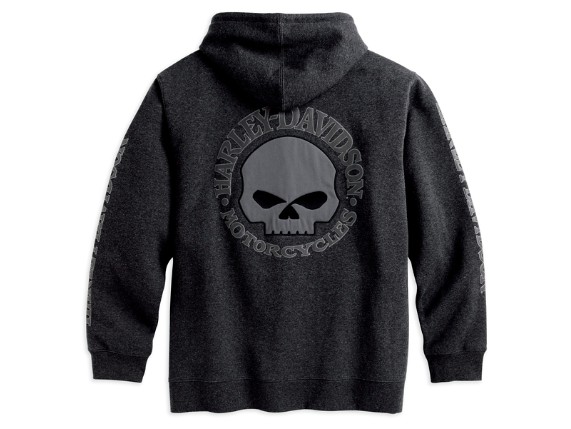 99107-18VM/000L, SWEATER HARLEY HOODED SKULL