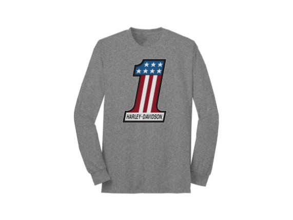 99132-22VM/000L, LONGSLEEVE HARLEY #1 RACE