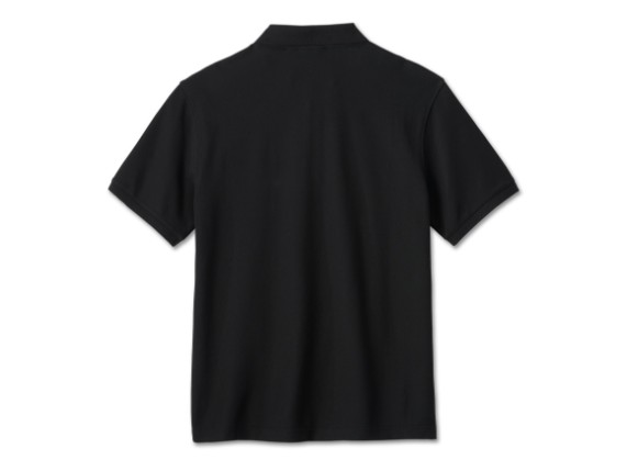 99185-24VM/000L, POLOSHIRT HARLEY BAR & SHIELD