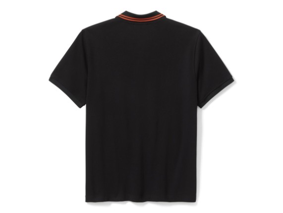 99252-25VM/000L, POLOSHIRT HARLEY BAR & SHIELD