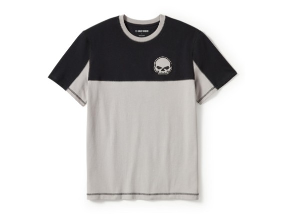 99291-25VM/000L, T-SHIRT HARLEY WILLIE G SKULL