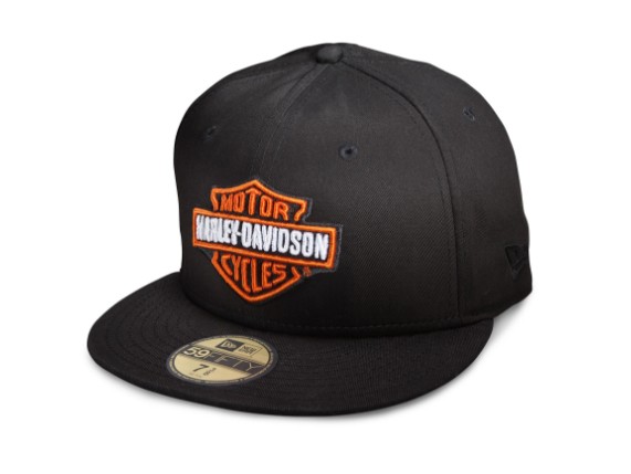 99515-12VM/000L, CAP HARLEY 59FIFTY ORANJE B&S