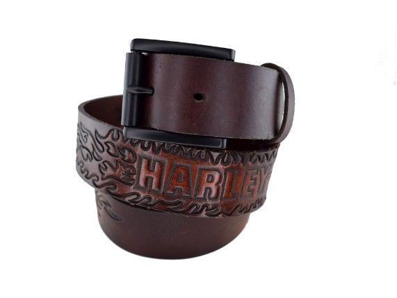 BMM031-0140, GÜRTEL HD MUNDI FLAME H-D LOGO
