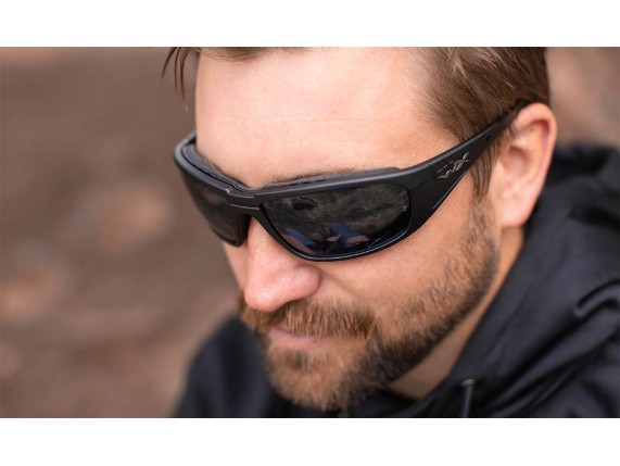 CCBOS06, BRILLE WILEY X BOSS GREY SILVER