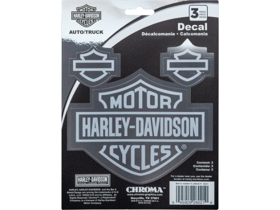 CG26021, AUFKLEBER HD PRIME H-D ETCHED LOOK