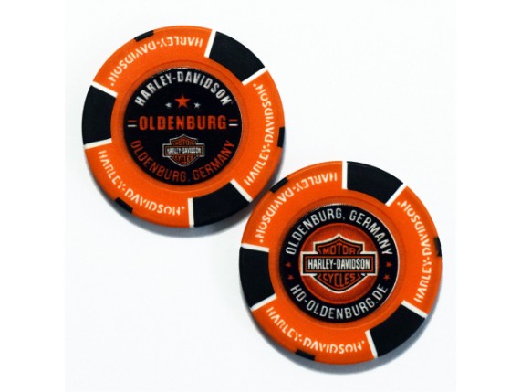 FC69702, POKER CHIP HD PRIME BAR & SHIELD