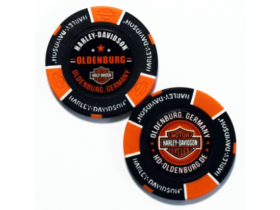 FC69705, POKER CHIP HD PRIME BAR & SHIELD